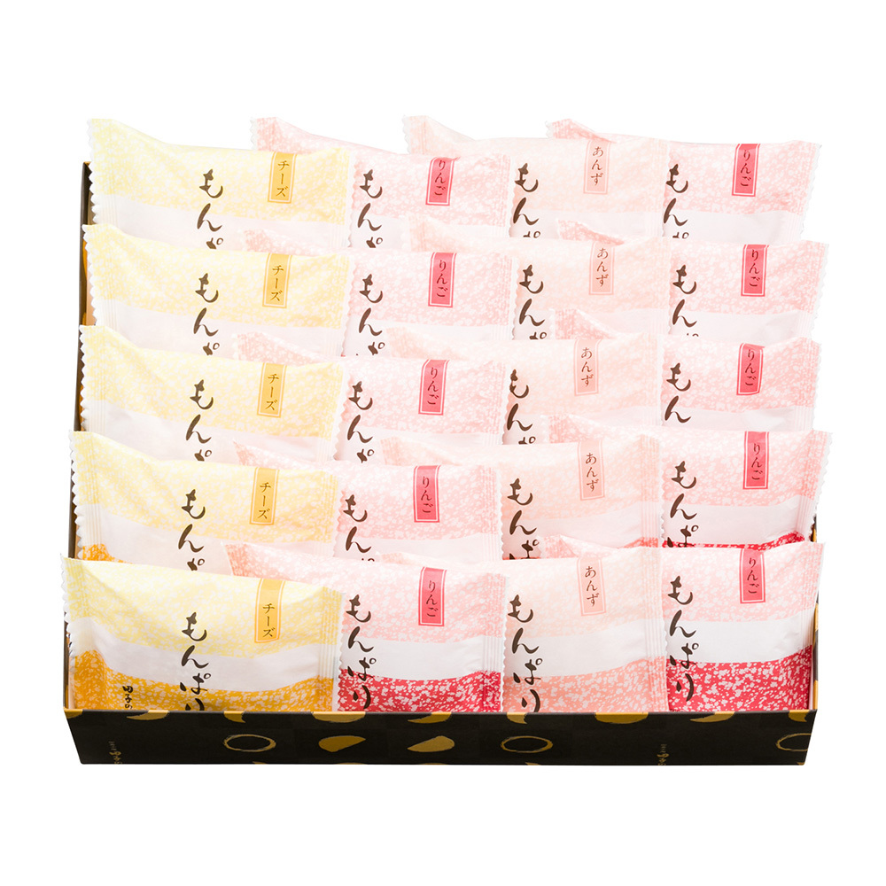 もんぱり(りんご＆チーズ＆あんず) 20個入 3,540円
